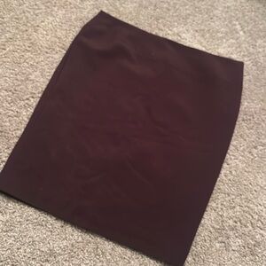 Alfani burgundy skirt